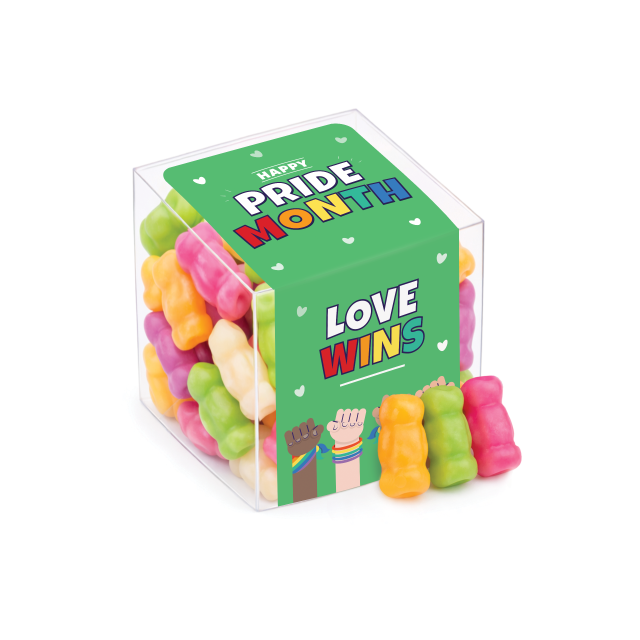 Pride 2026 – Clear Cube – Haribo® Mini Jelly Babies